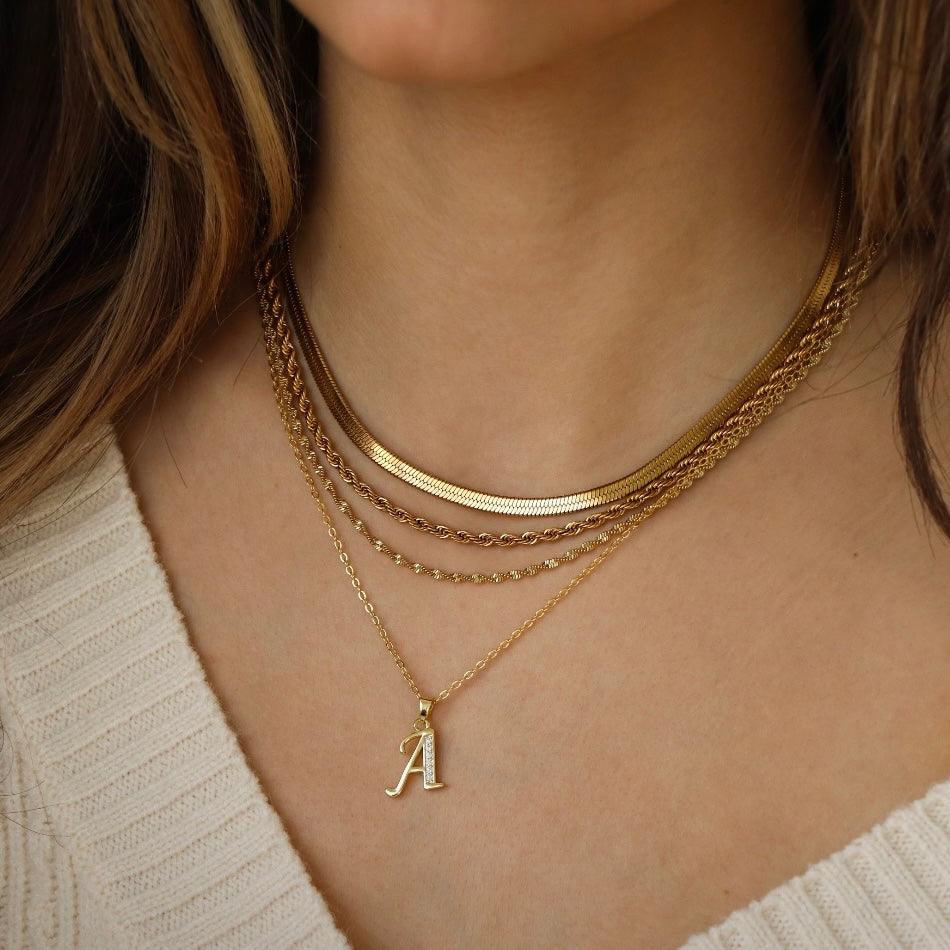Evry Jewels Plain Chain Necklaces