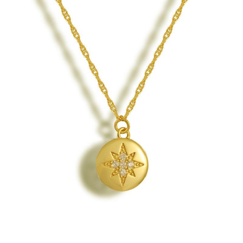 Evry Jewels Silent Night Necklace
