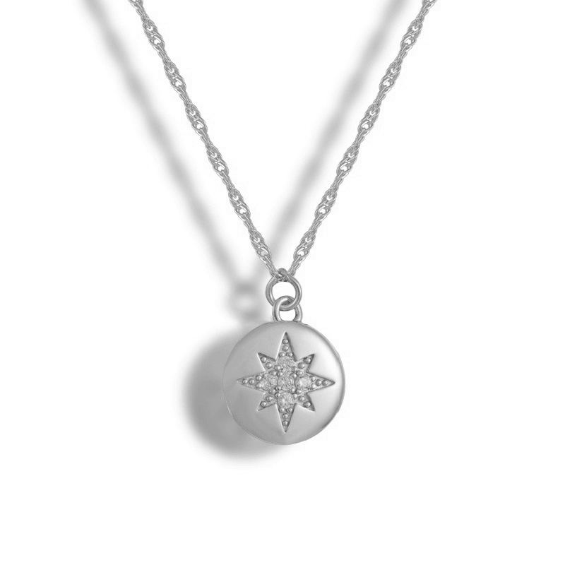 Evry Jewels Silent Night Necklace
