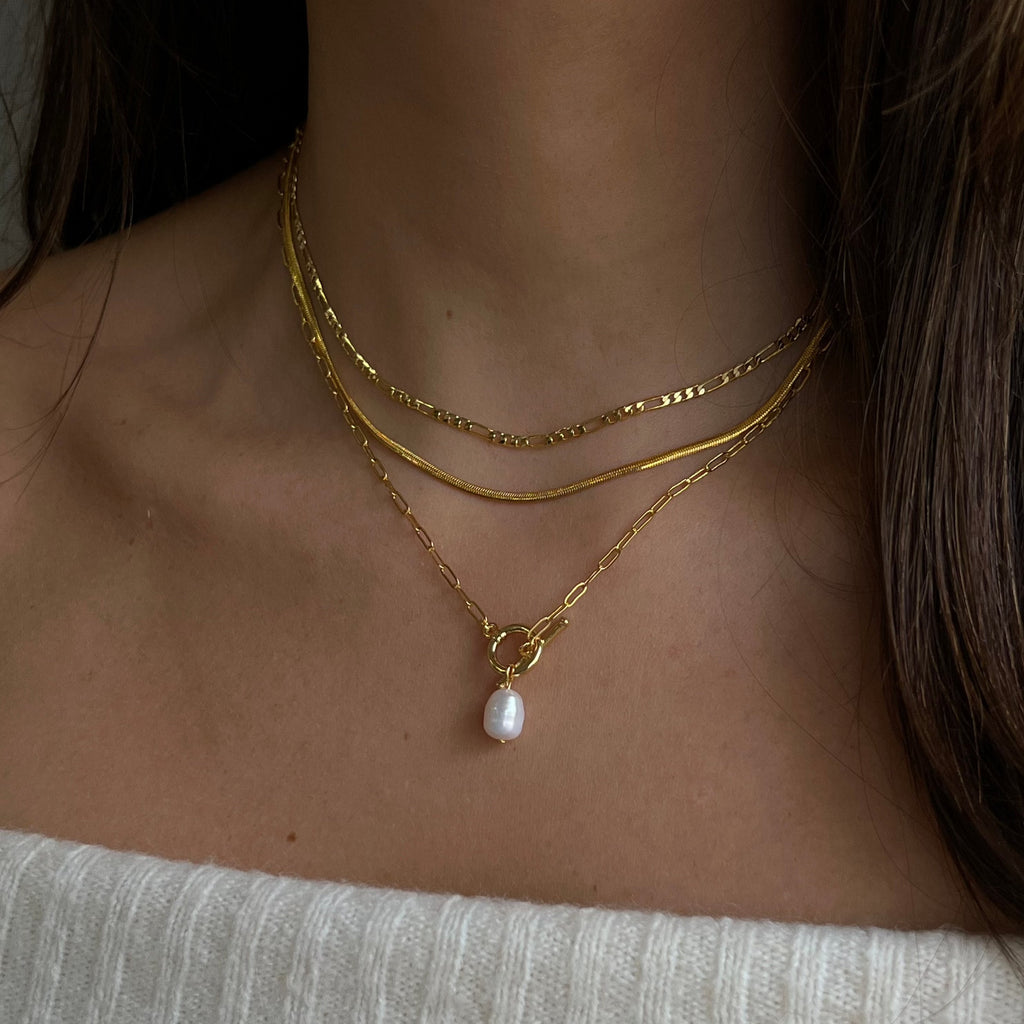 Evry Jewels Slithering Necklace