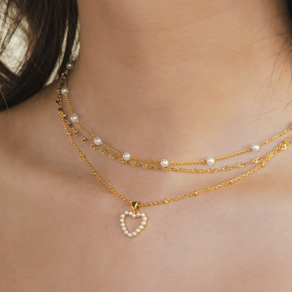 Evry Jewels Snow Angel Necklace