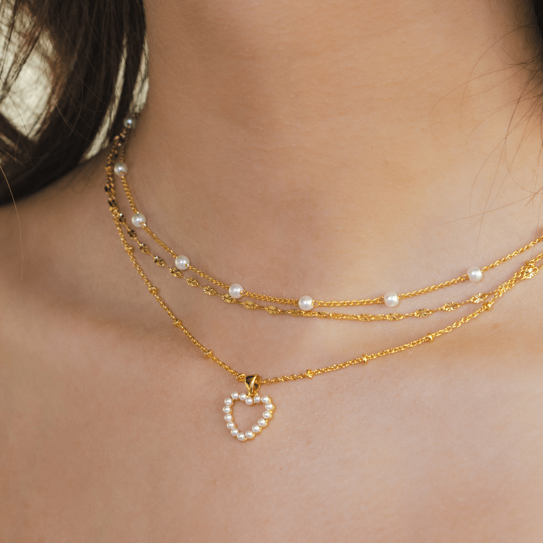 Evry Jewels Snow Angel Necklace
