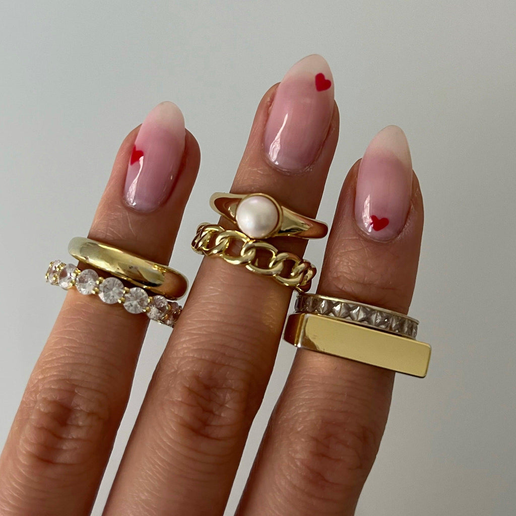 Evry Jewels Snowball Ring
