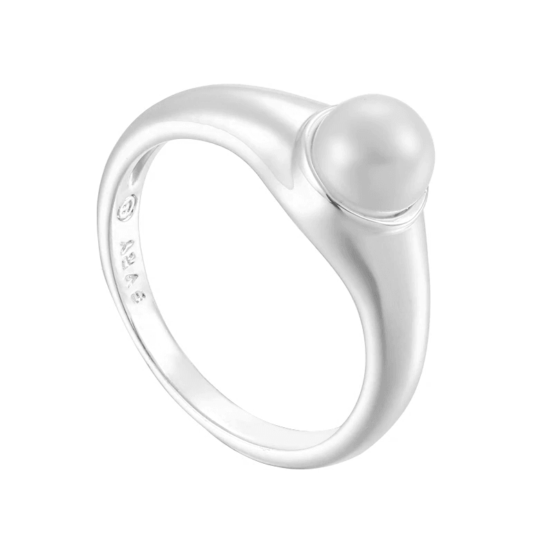 Evry Jewels Snowball Ring