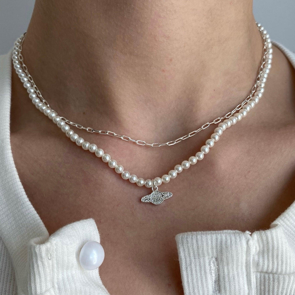 Evry Jewels Space Baby Necklace