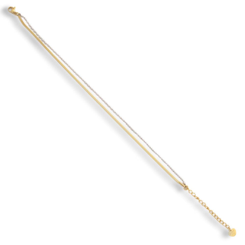 Evry Jewels Split Set Anklet