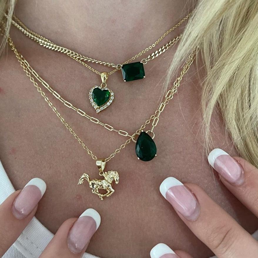 Evry Jewels Stallion Necklace