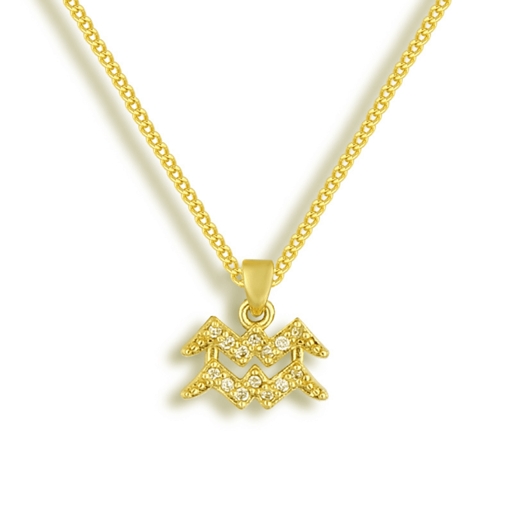 Evry Jewels Star Signs Necklace