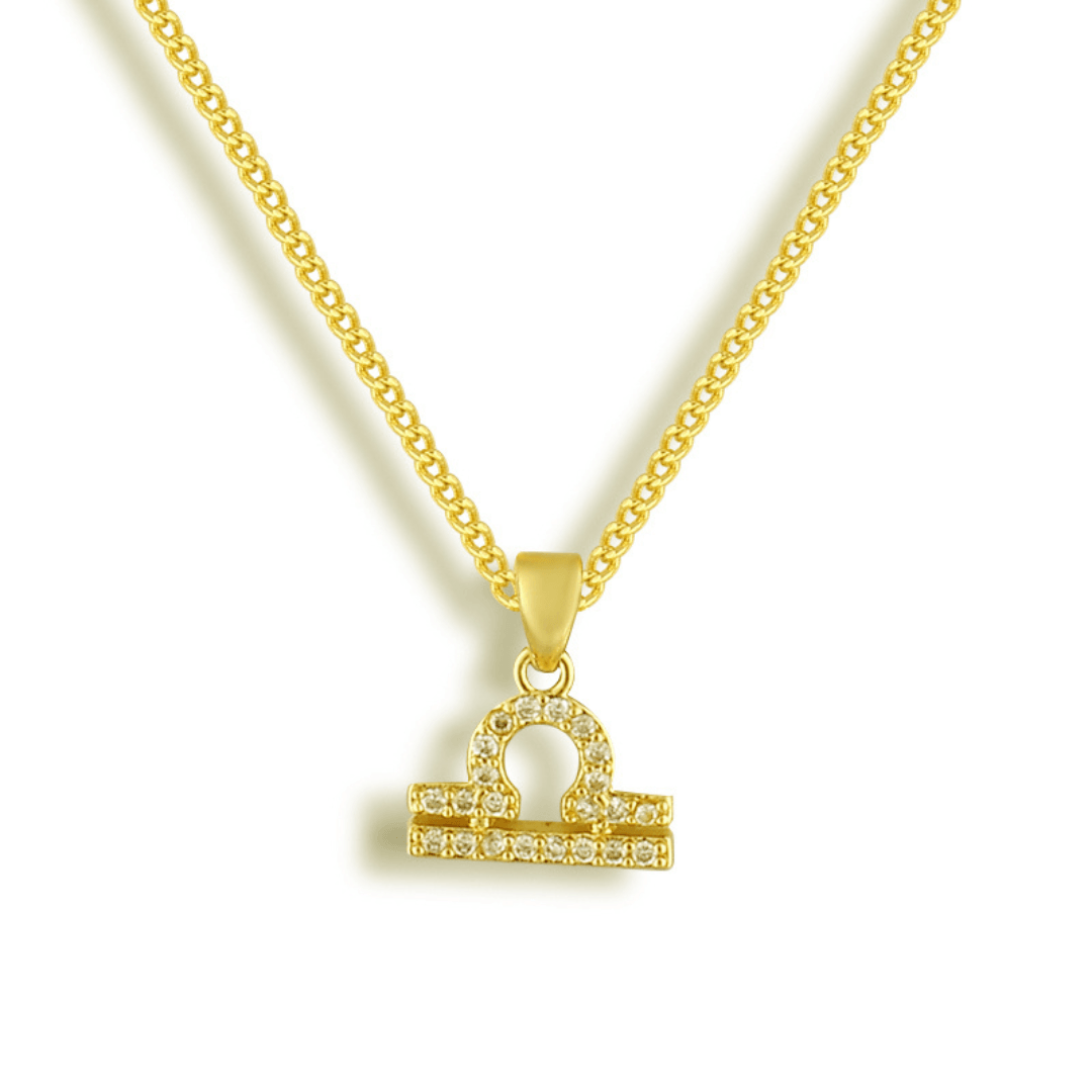 Evry Jewels Star Signs Necklace