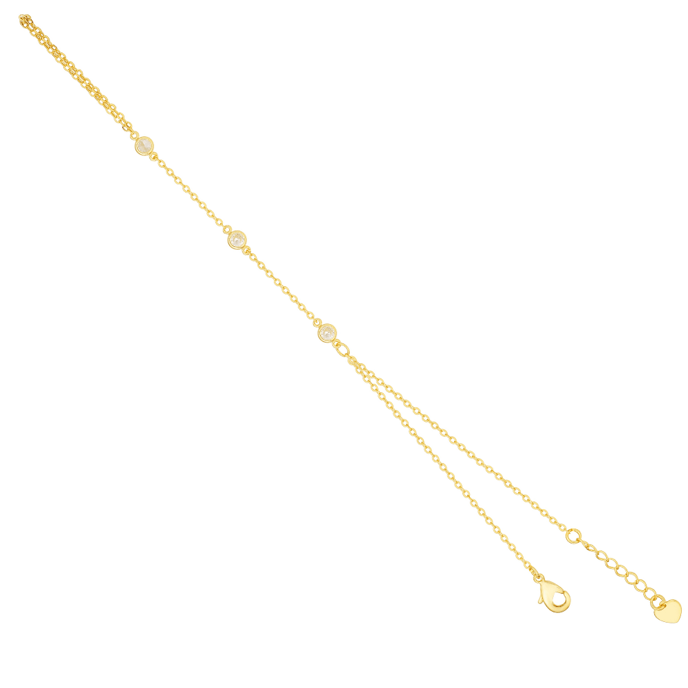 Evry Jewels Starlight Hand Chain