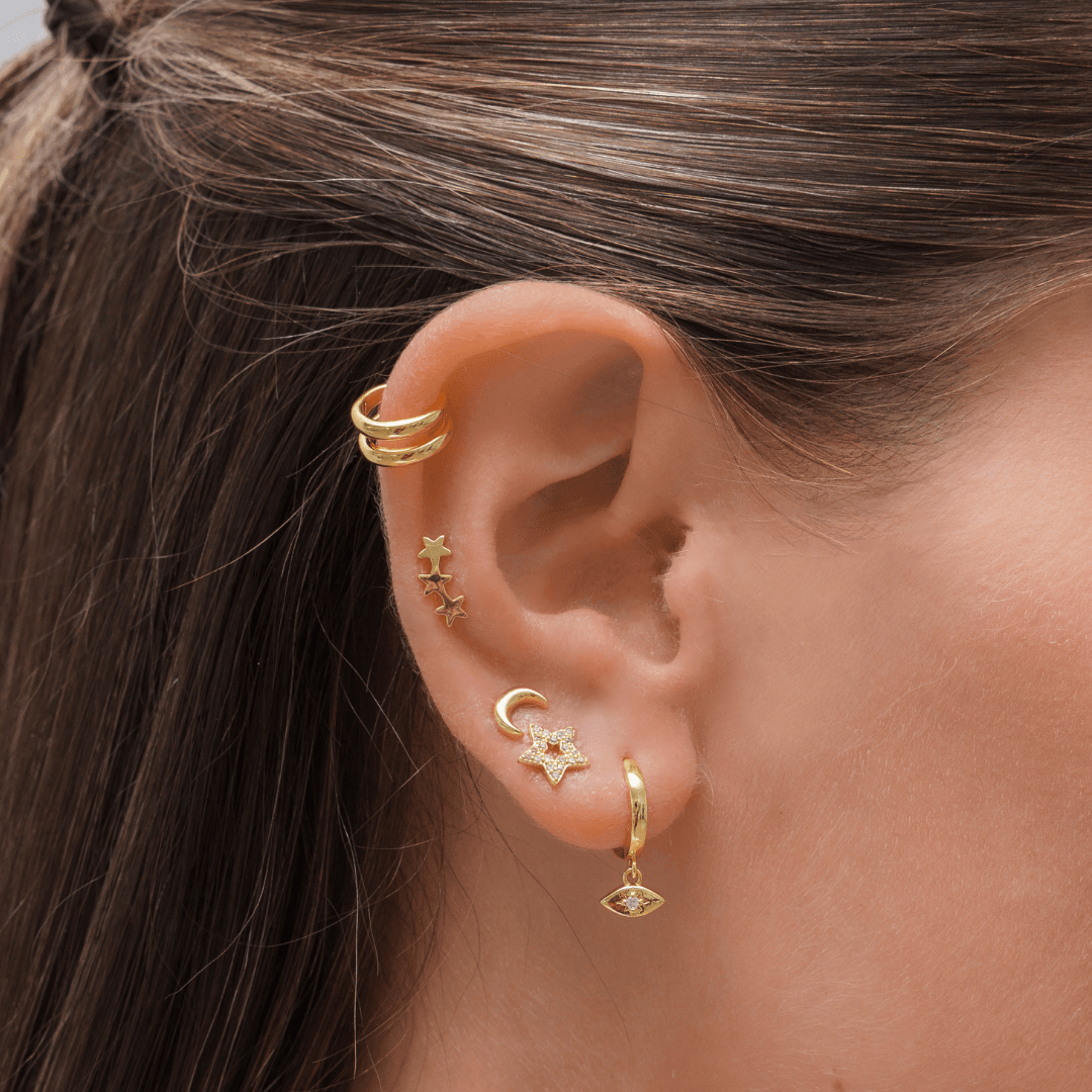 Evry Jewels A Star is Born Earrings