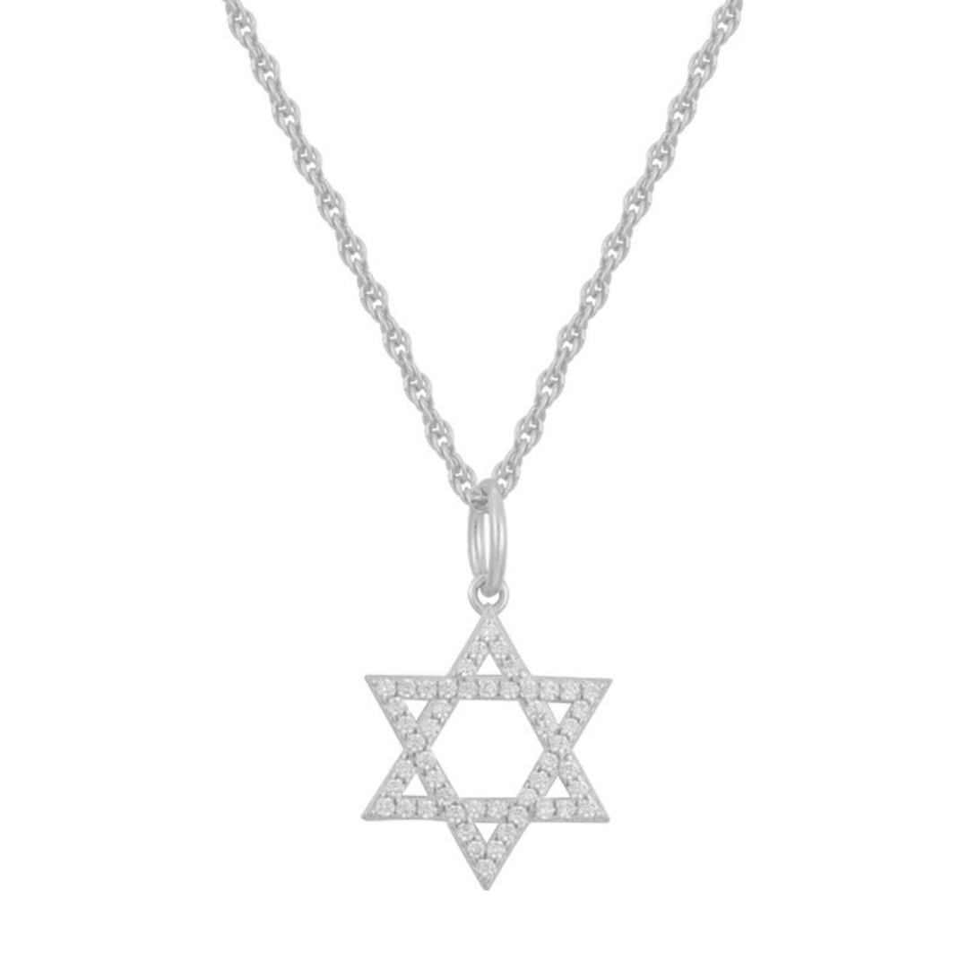 Evry Jewels Star of David Necklace