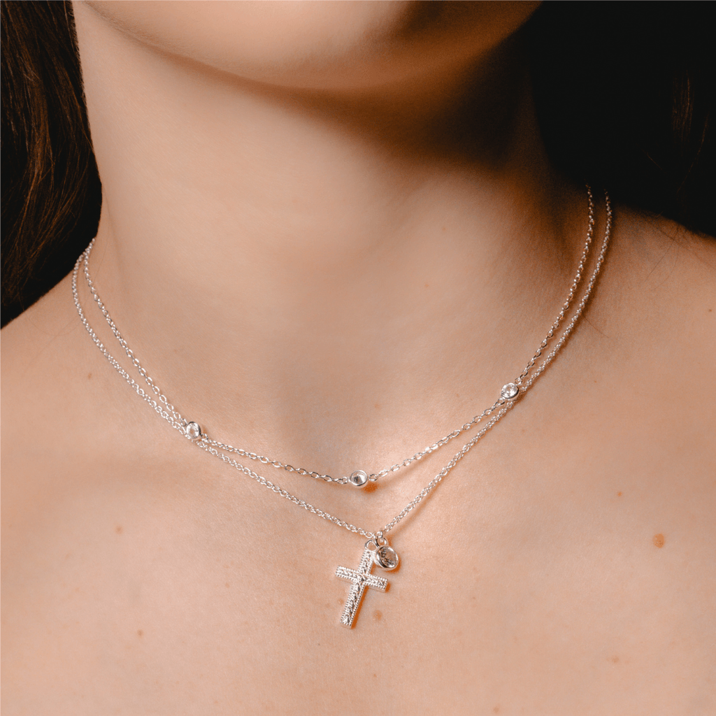 Evry Jewels Evryday Sparkle Necklace
