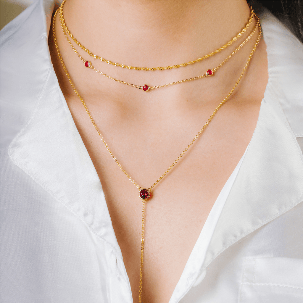 Evry Jewels Evryday Sparkle Necklace