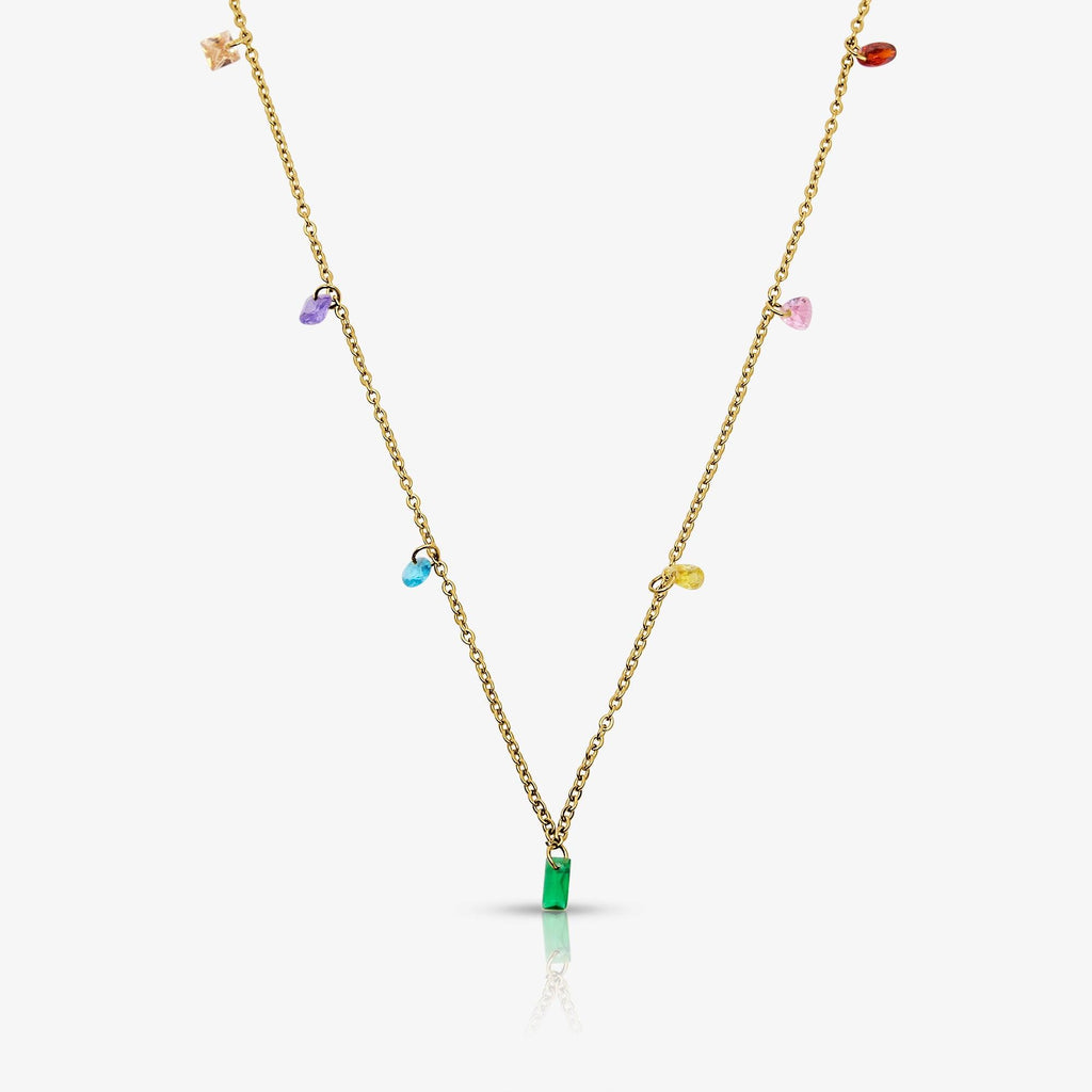 Evry Jewels Sugar Drop Necklace