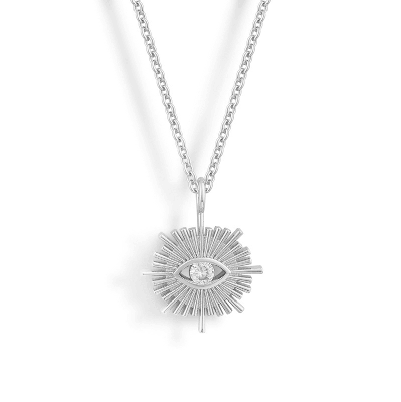 Evry Jewels Sun's Eye Necklace
