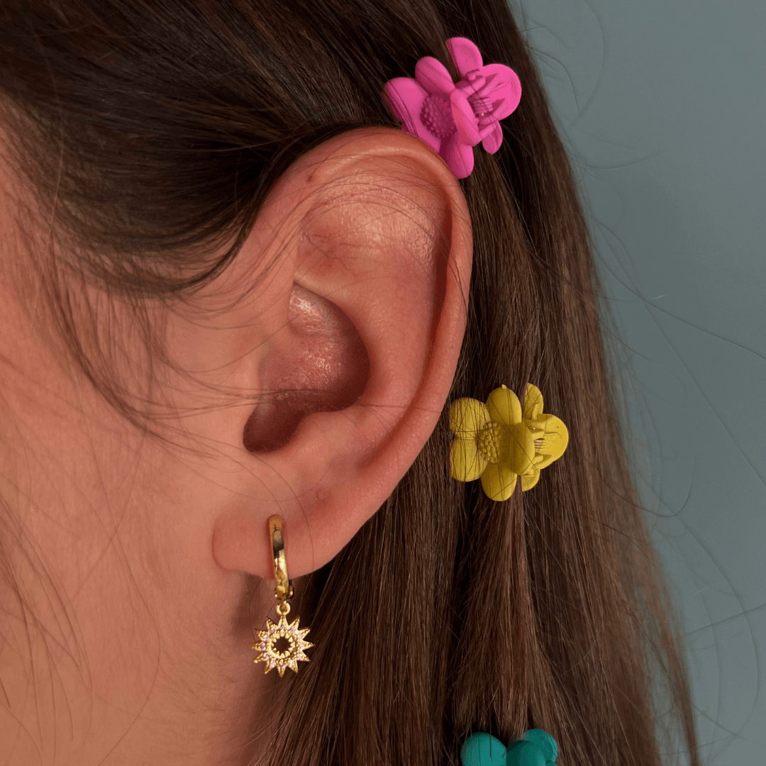 Evry Jewels Cosmic Star Earrings