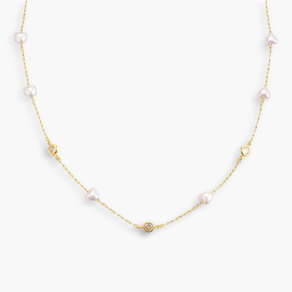 Evry Jewels Sweet Pearl Necklace