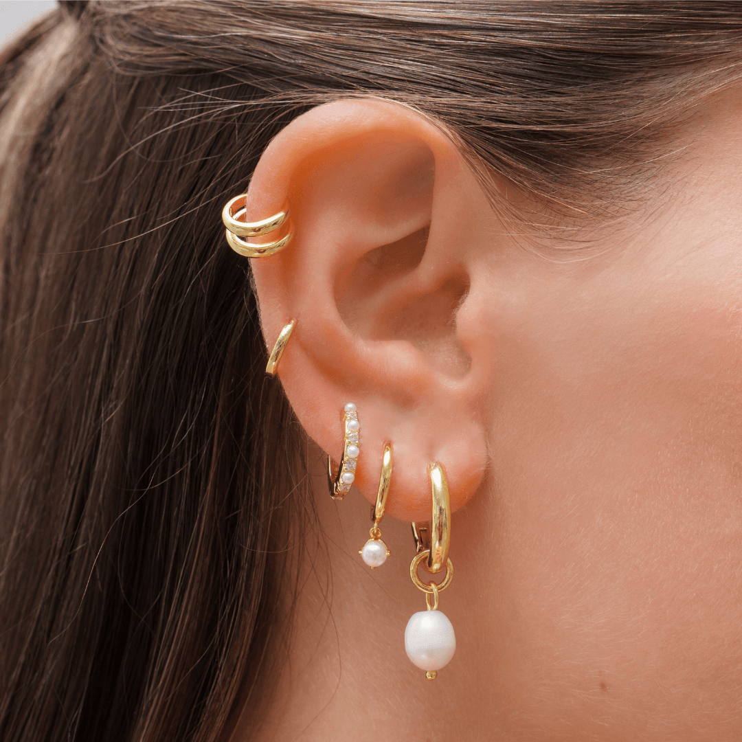 Evry Jewels Ivory Earrings
