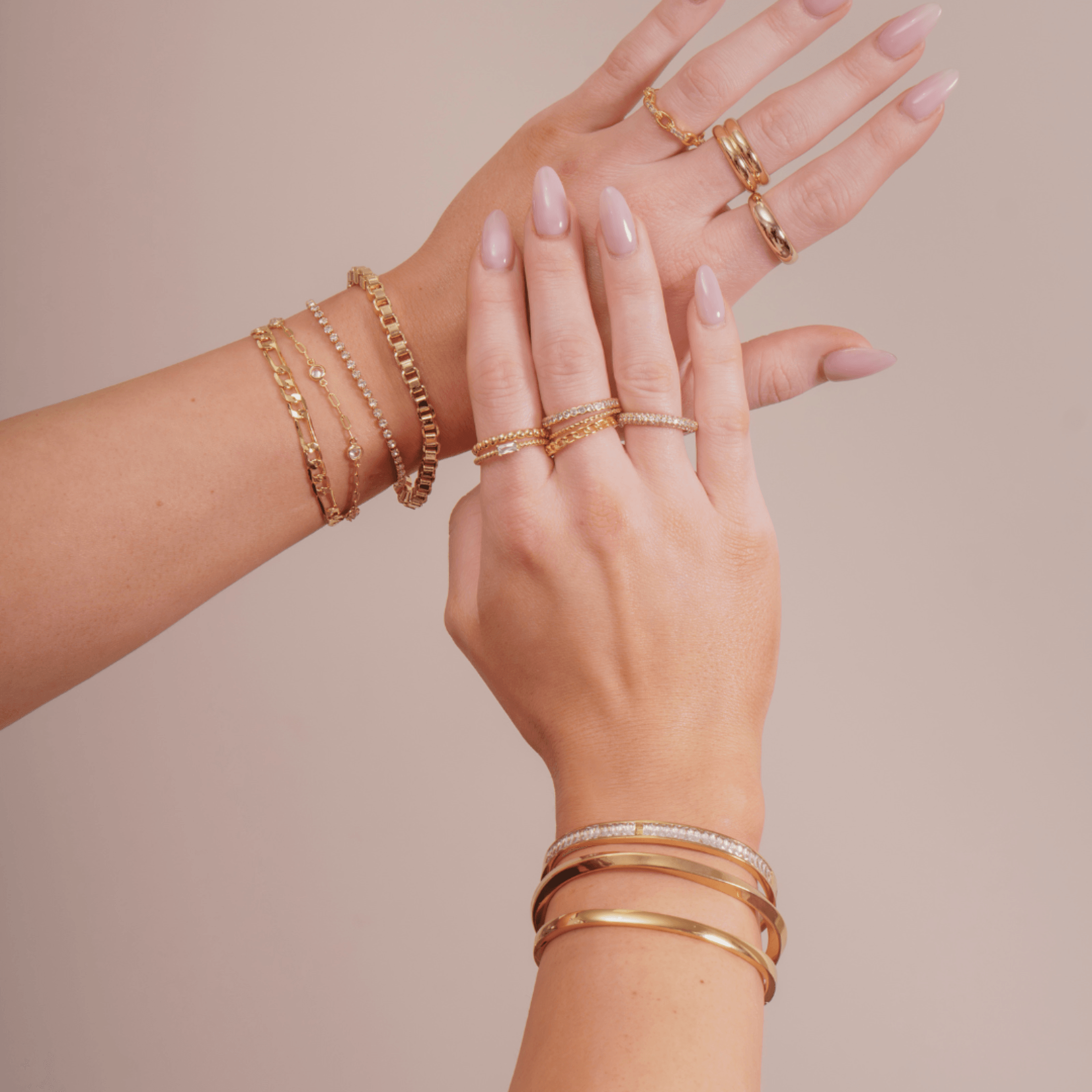 Evry Jewels Waterproof Stainless Steel Bangle