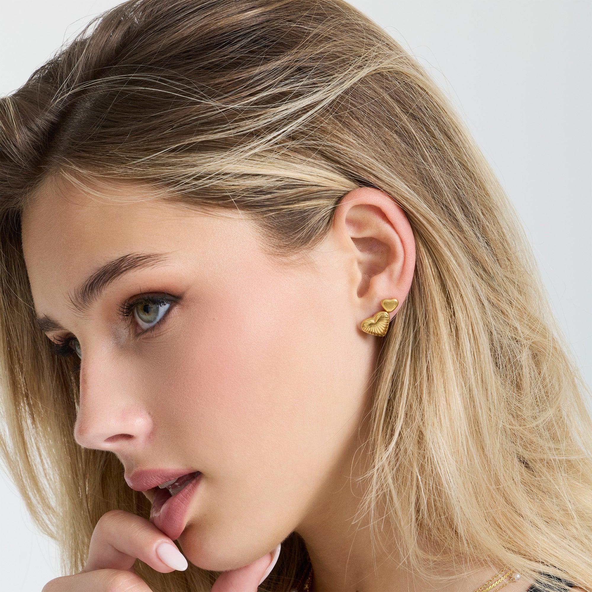 Evry Jewels Hopelessly Devoted Earrings