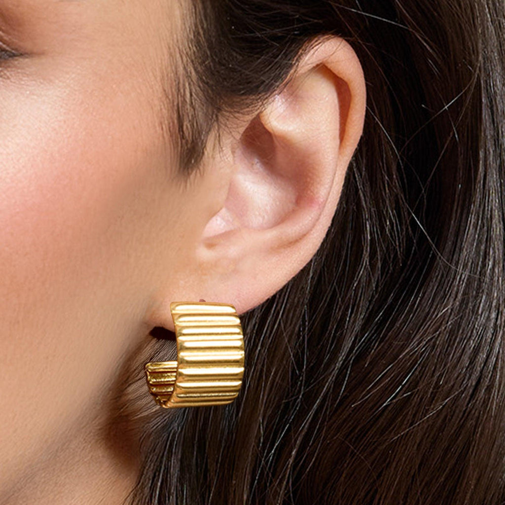 Evry Jewels Wear-All-Day: 3 Piece Waterproof Earring Bundle
