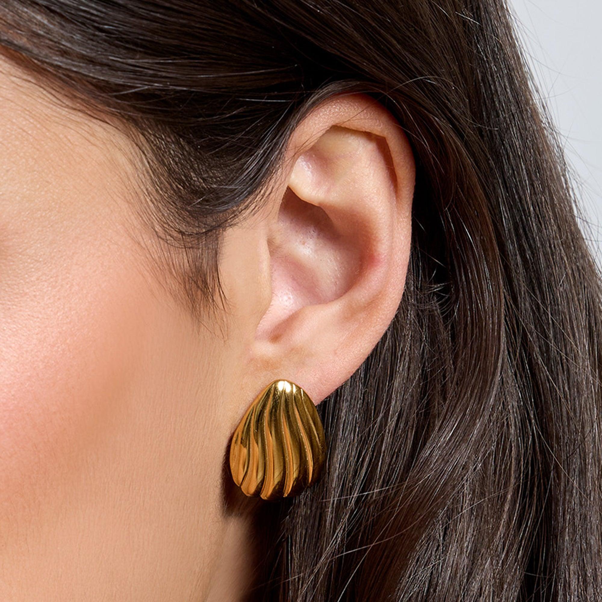 Evry Jewels Wear-All-Day: 3 Piece Waterproof Earring Bundle