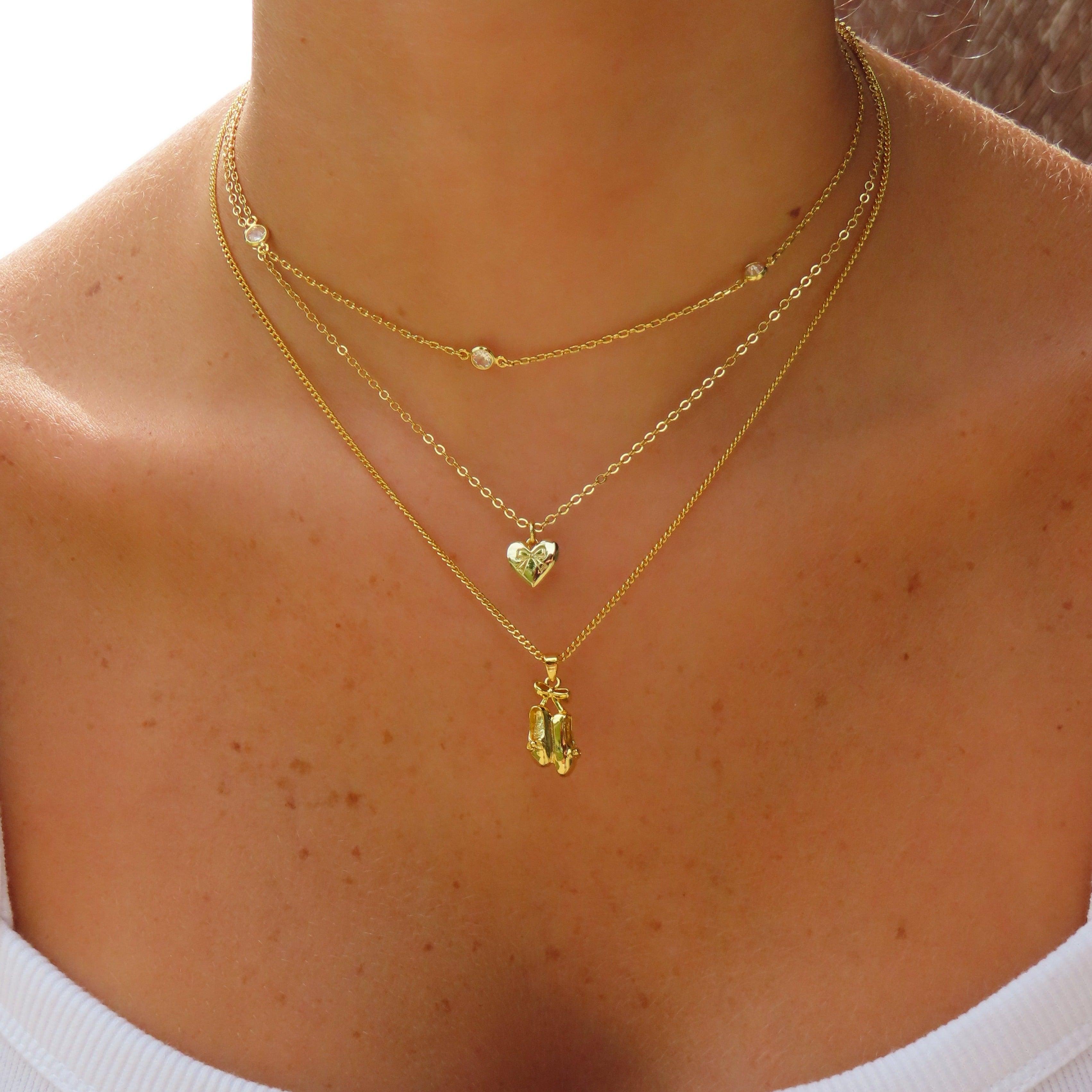 Evry Jewels Tiny Dancer Necklace