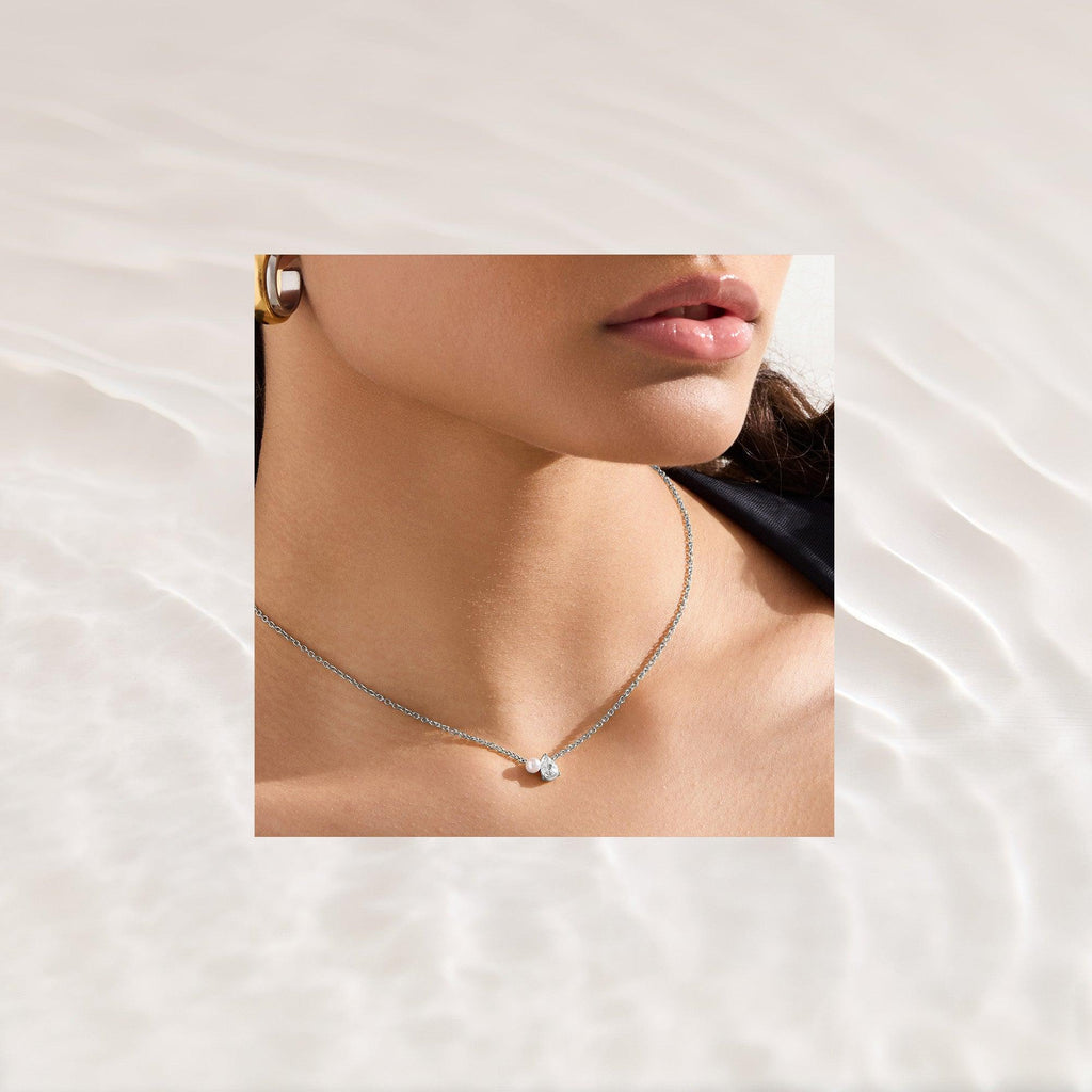 Evry Jewels Toi et Moi Necklace