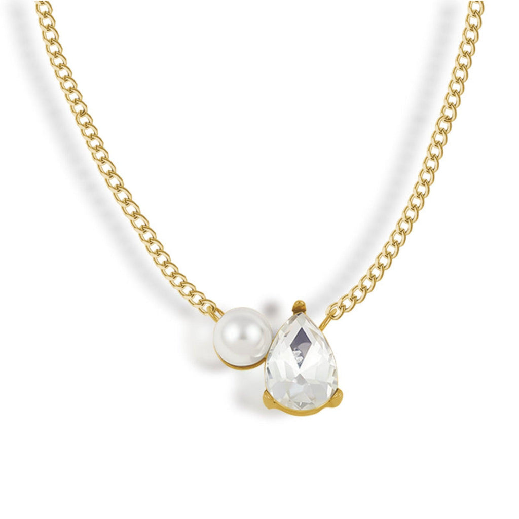 Evry Jewels Toi et Moi Necklace