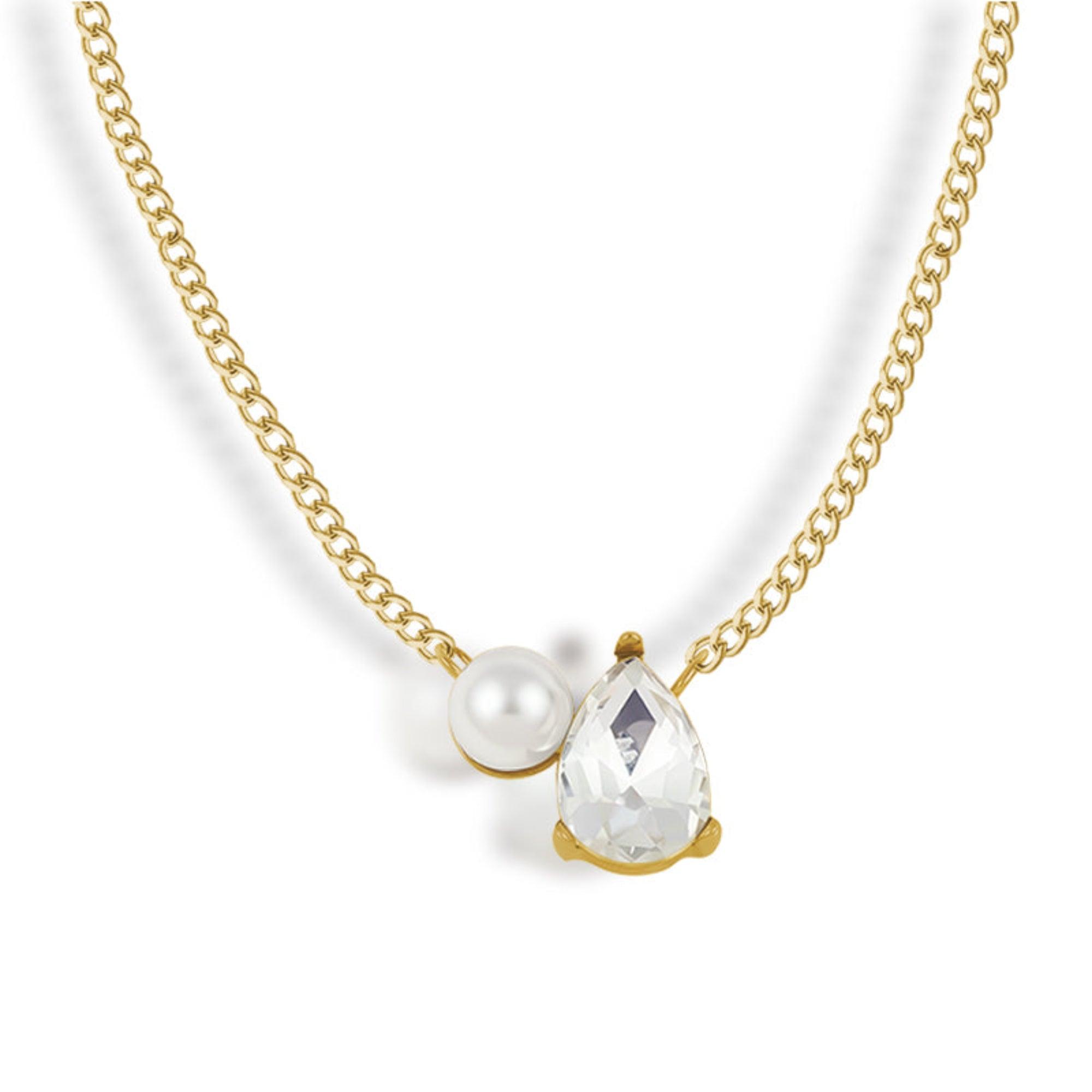 Evry Jewels Toi et Moi Necklace