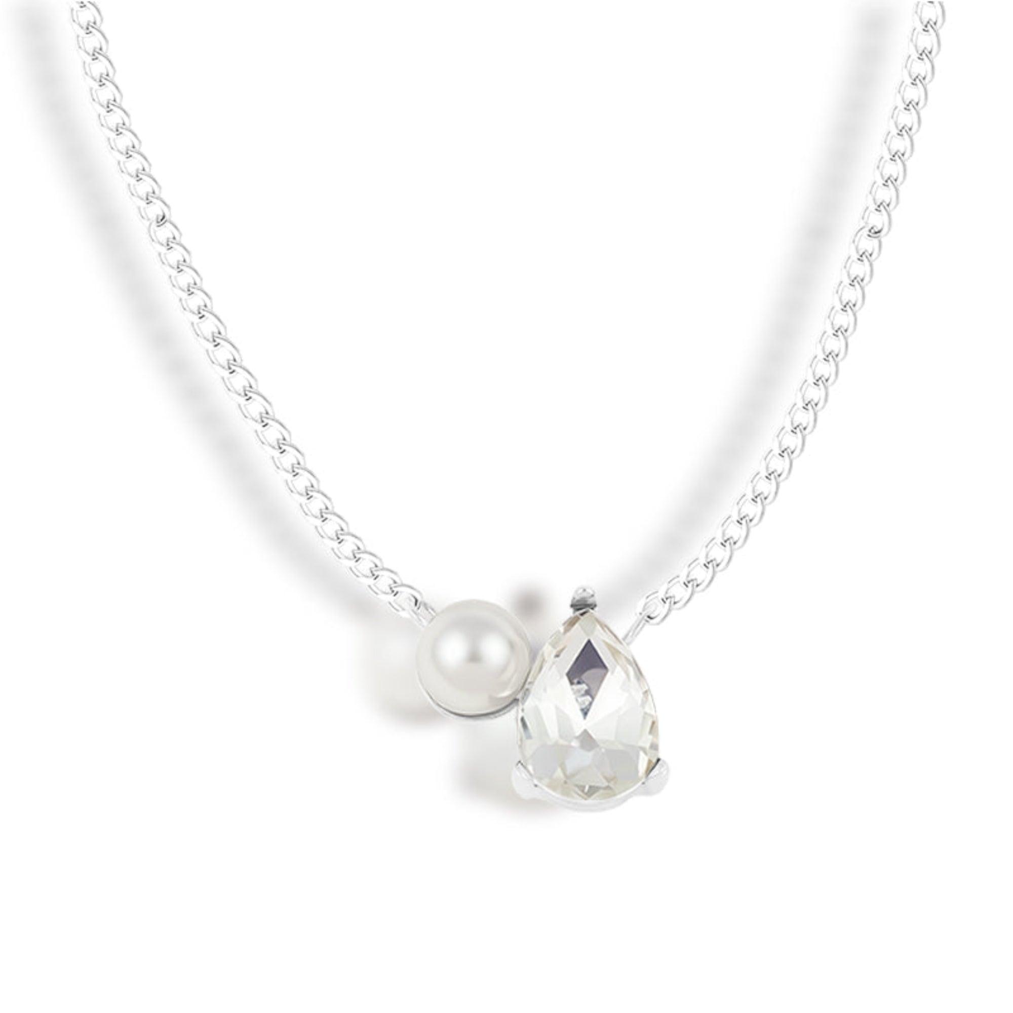 Evry Jewels Toi et Moi Necklace
