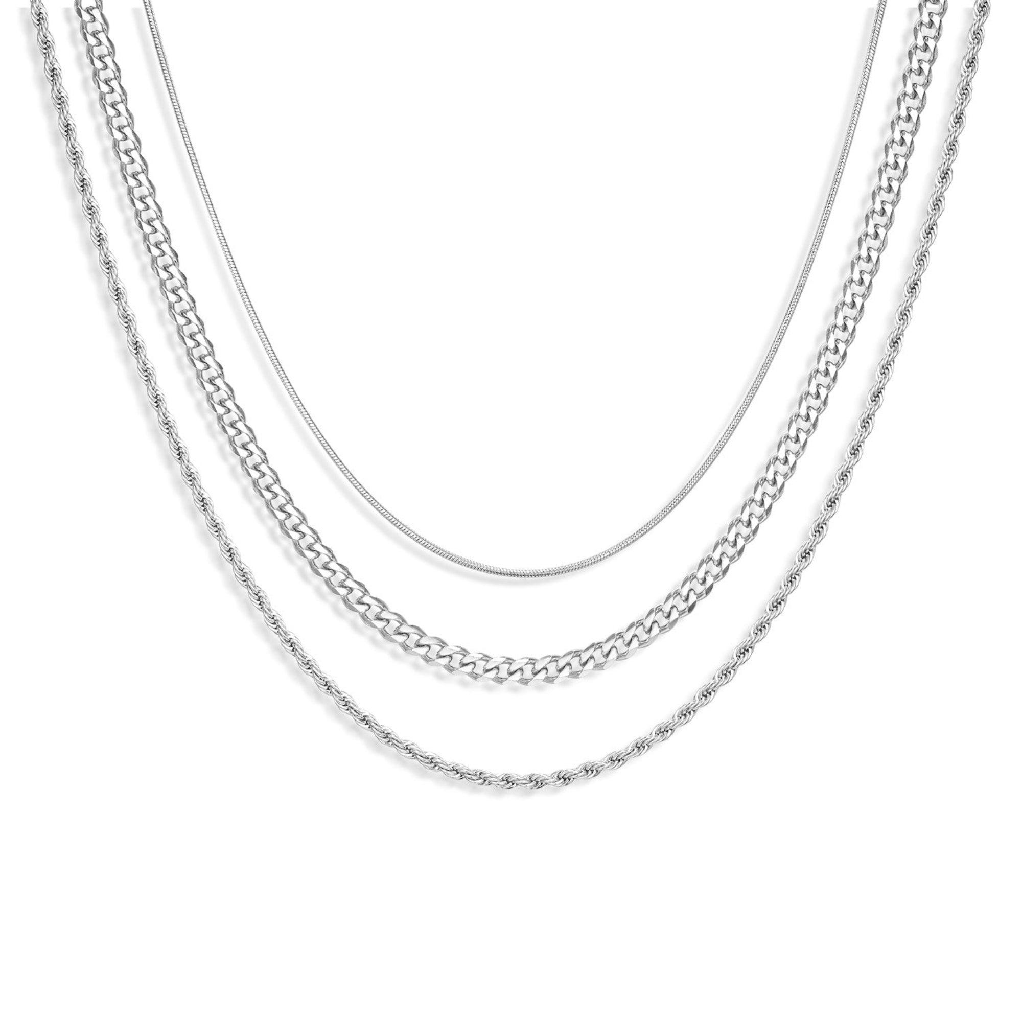 Evry Jewels Trinity Necklace