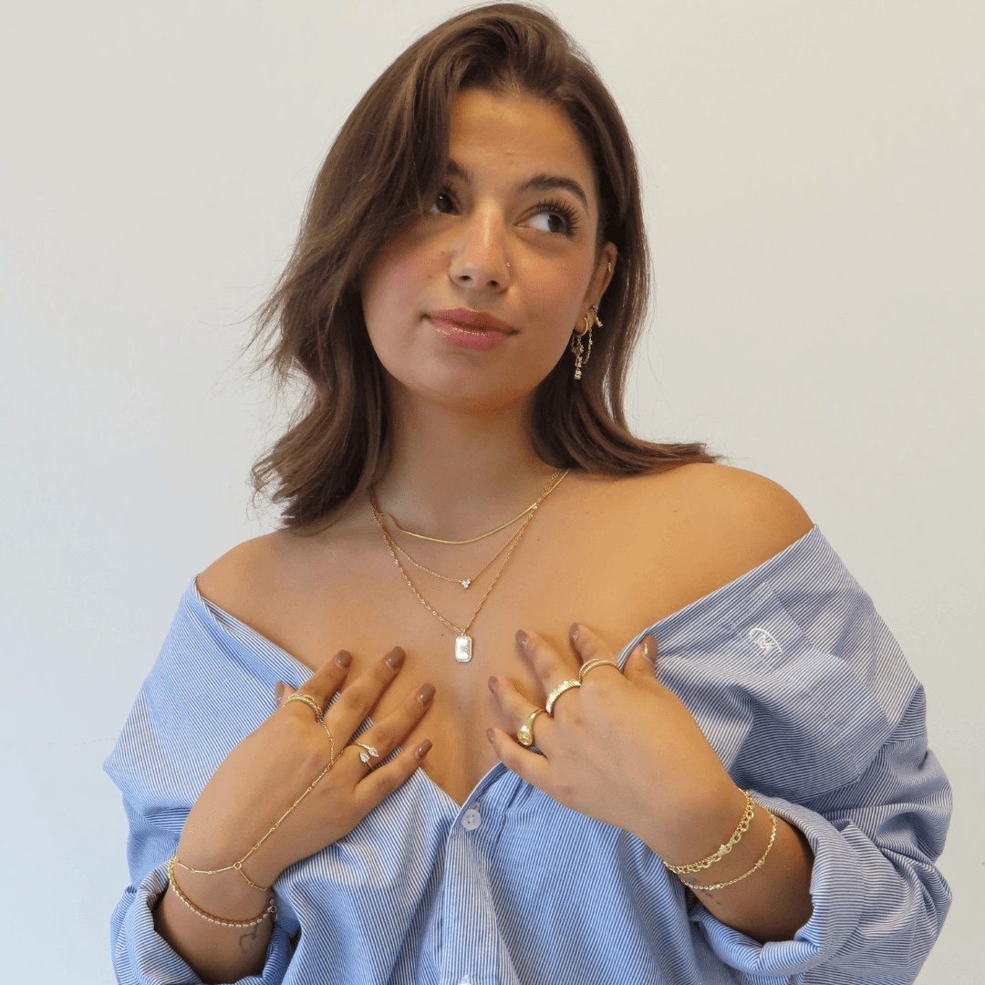Evry Jewels Trio Necklace