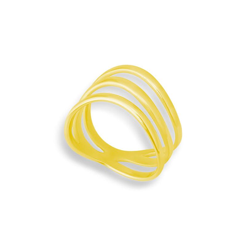 Evry Jewels Triple Link Ring