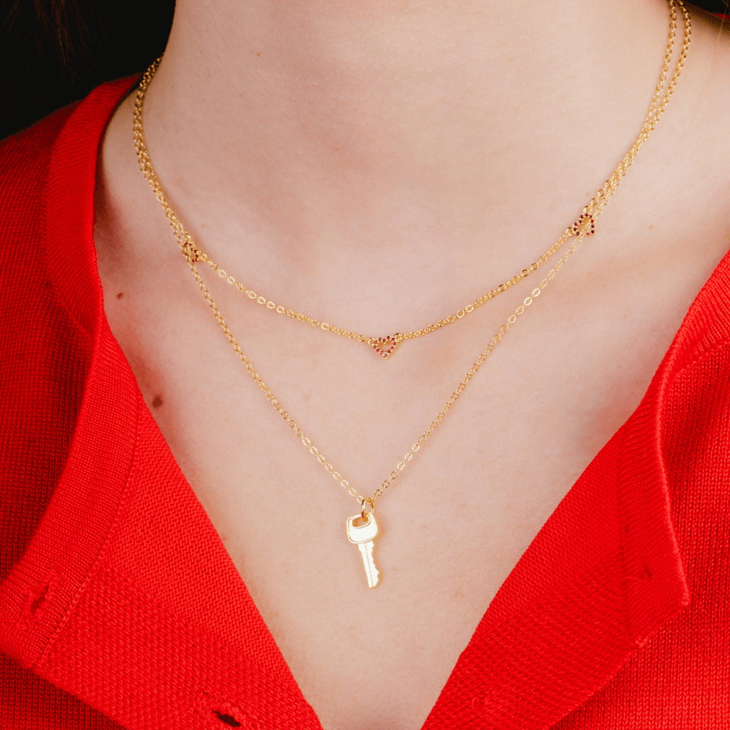 Evry Jewels Love Drunk Necklace