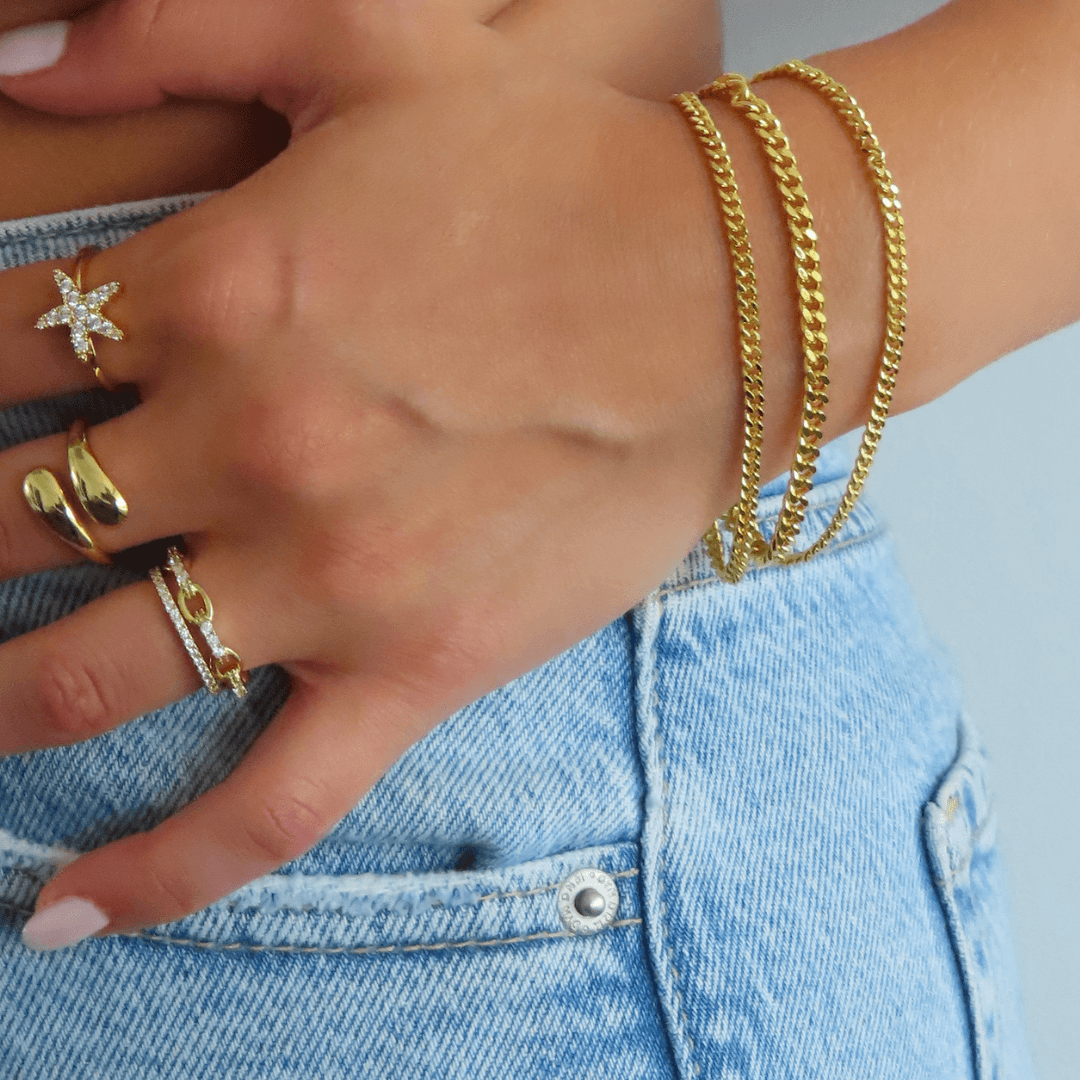 Evry Jewels Triple Threat Bracelet