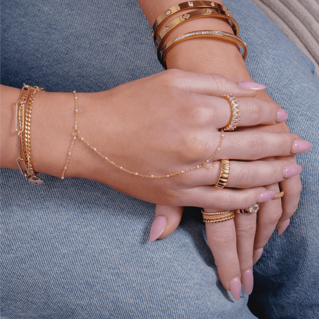 Evry Jewels Tulum Hand Chain