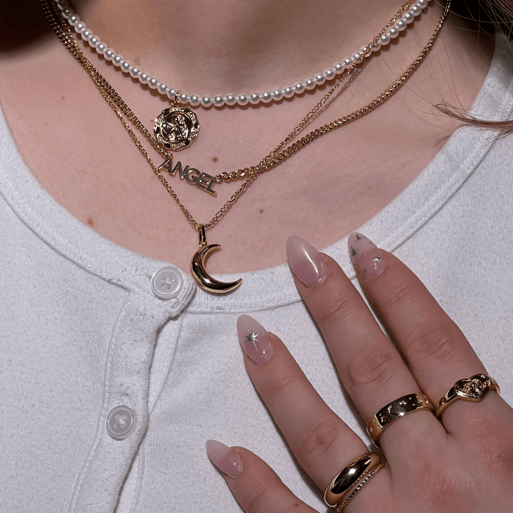 Evry Jewels Lunar Necklace