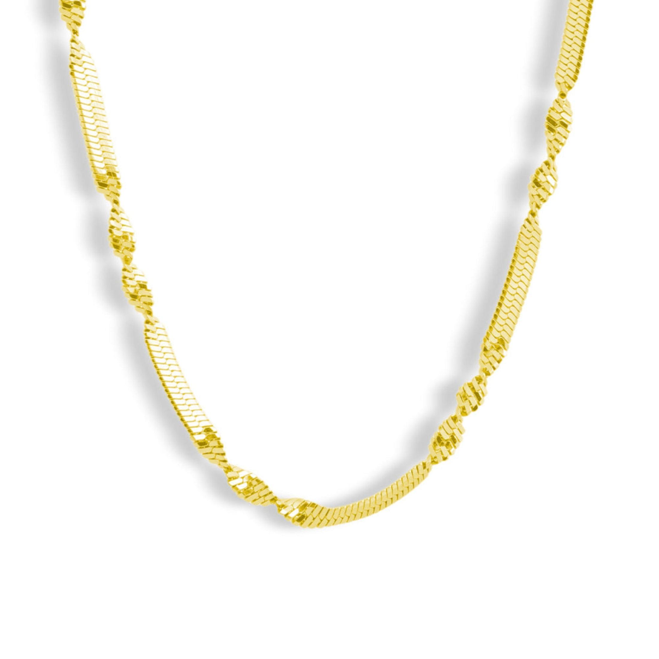 Evry Jewels Twisted Luxe Necklace