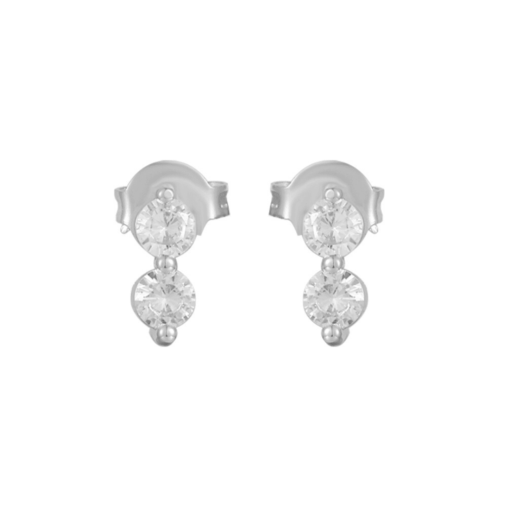 Evry Jewels Two of a Kind Earrings