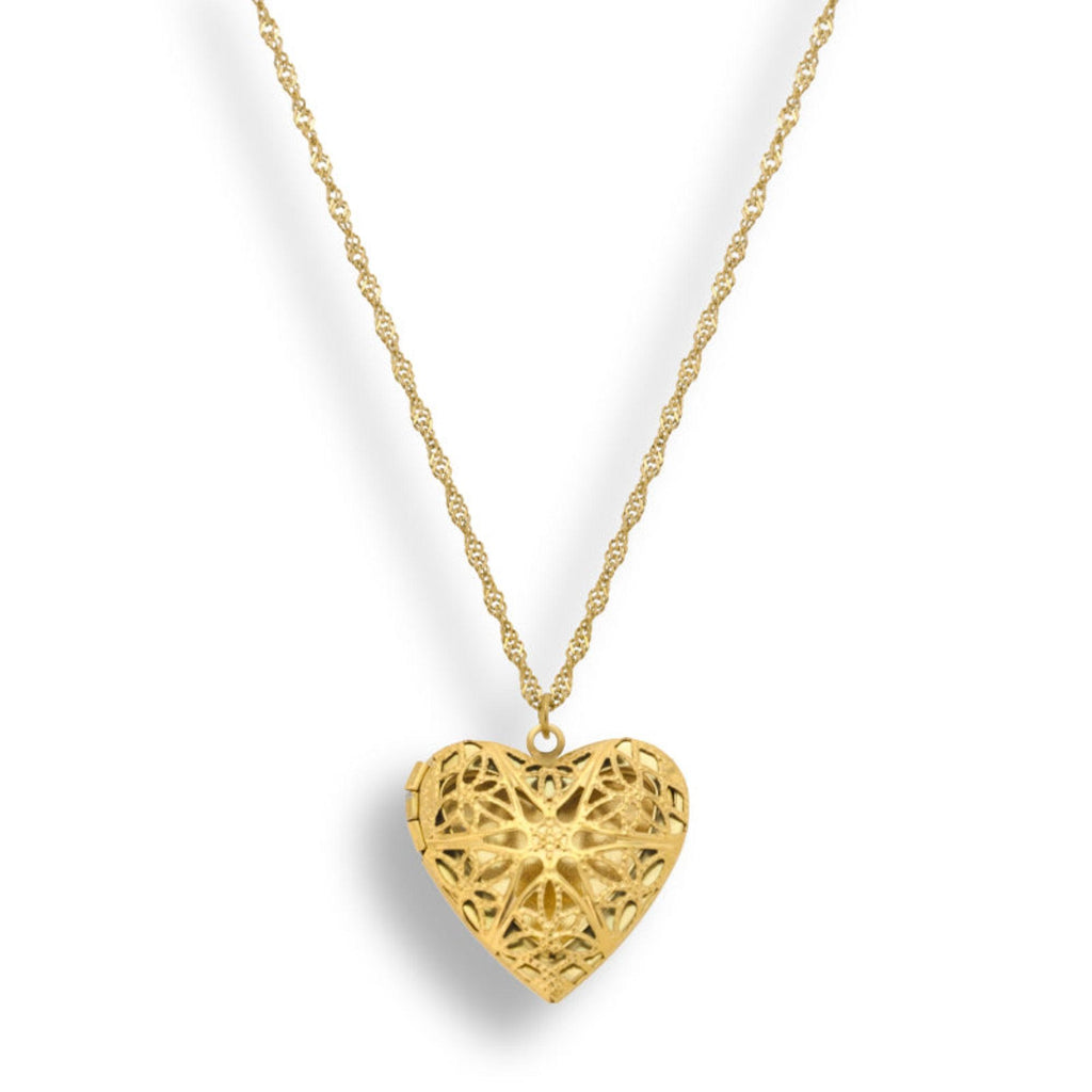 Evry Jewels Vintage Locket Necklace