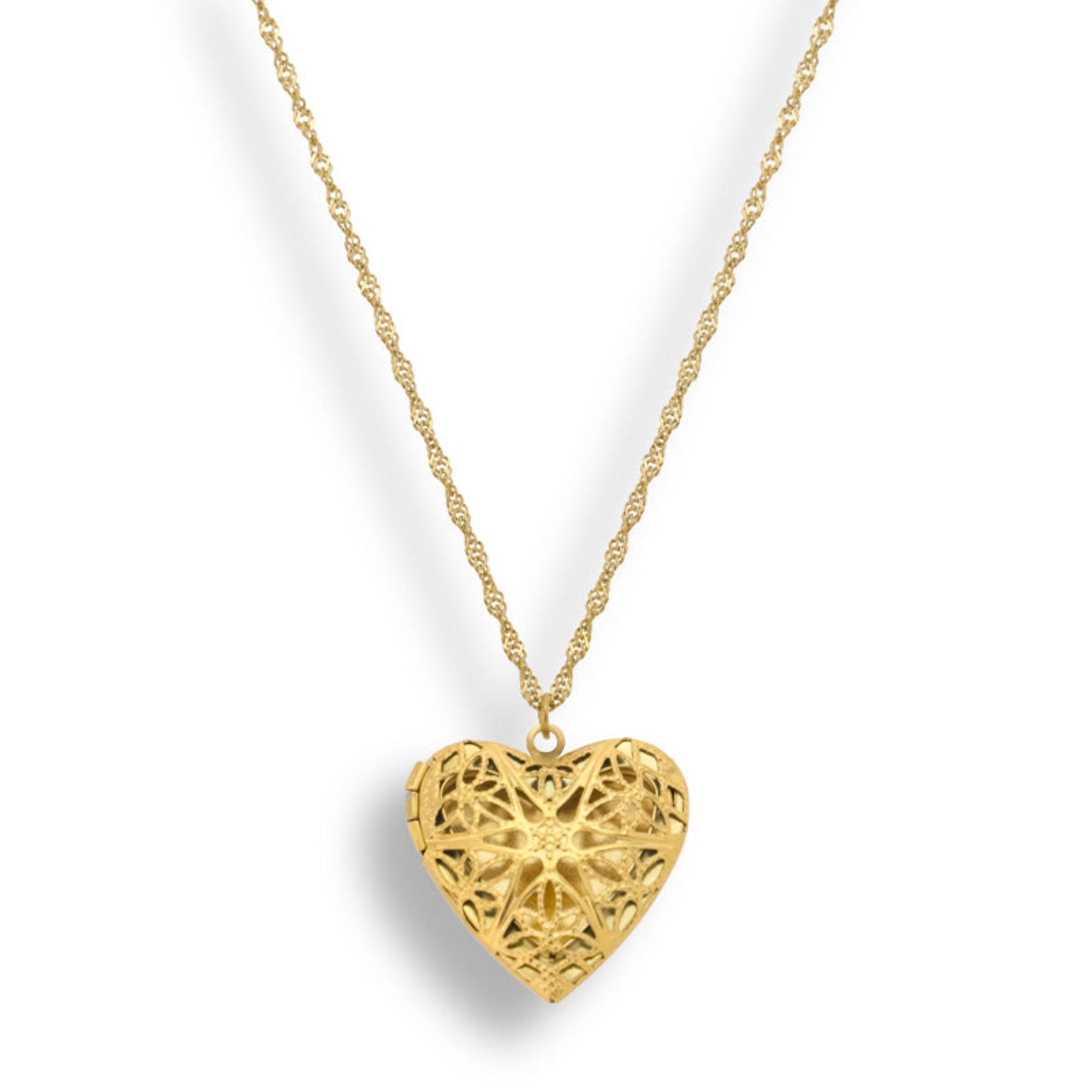 Evry Jewels Vintage Locket Necklace