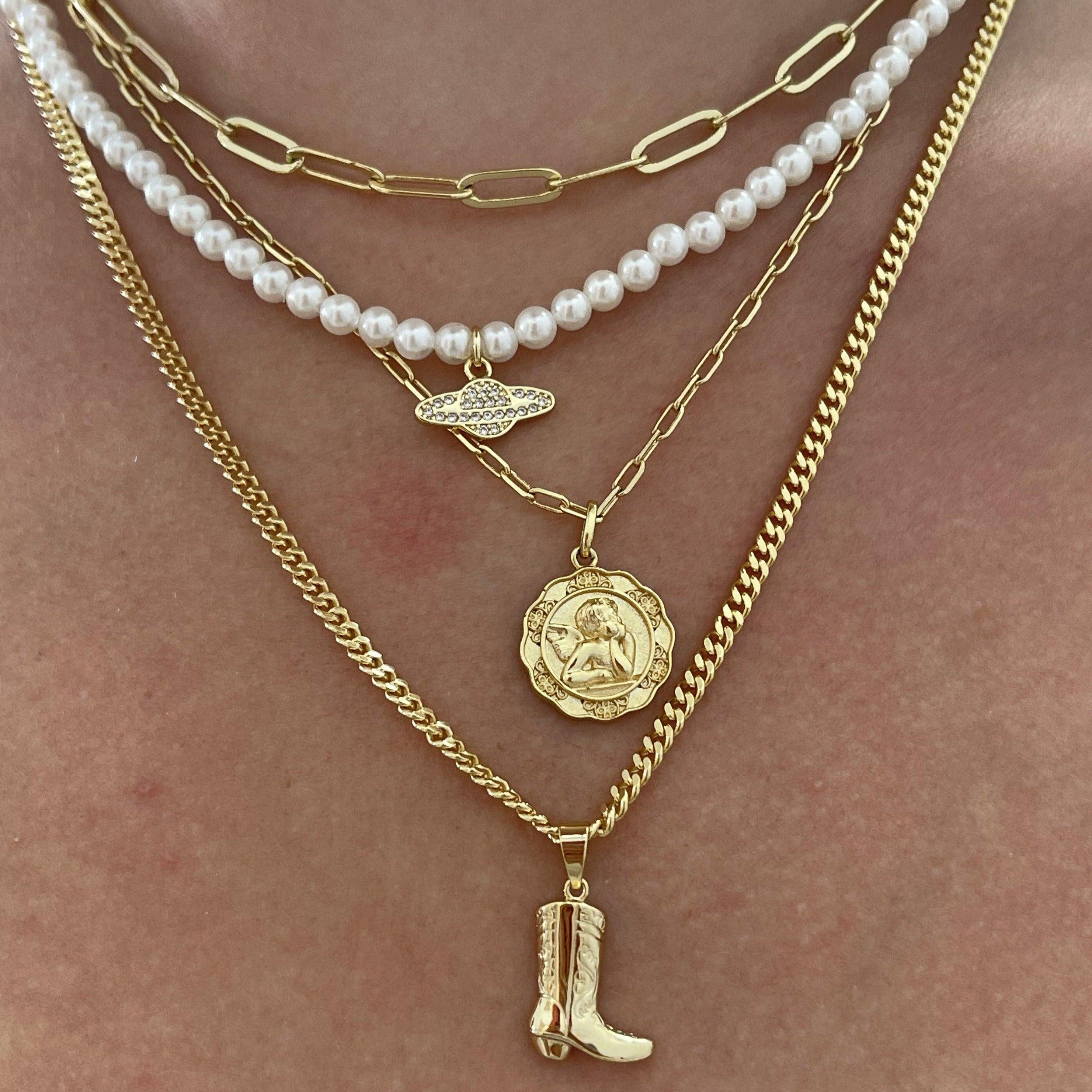 Evry Jewels Western Wednesday Necklace