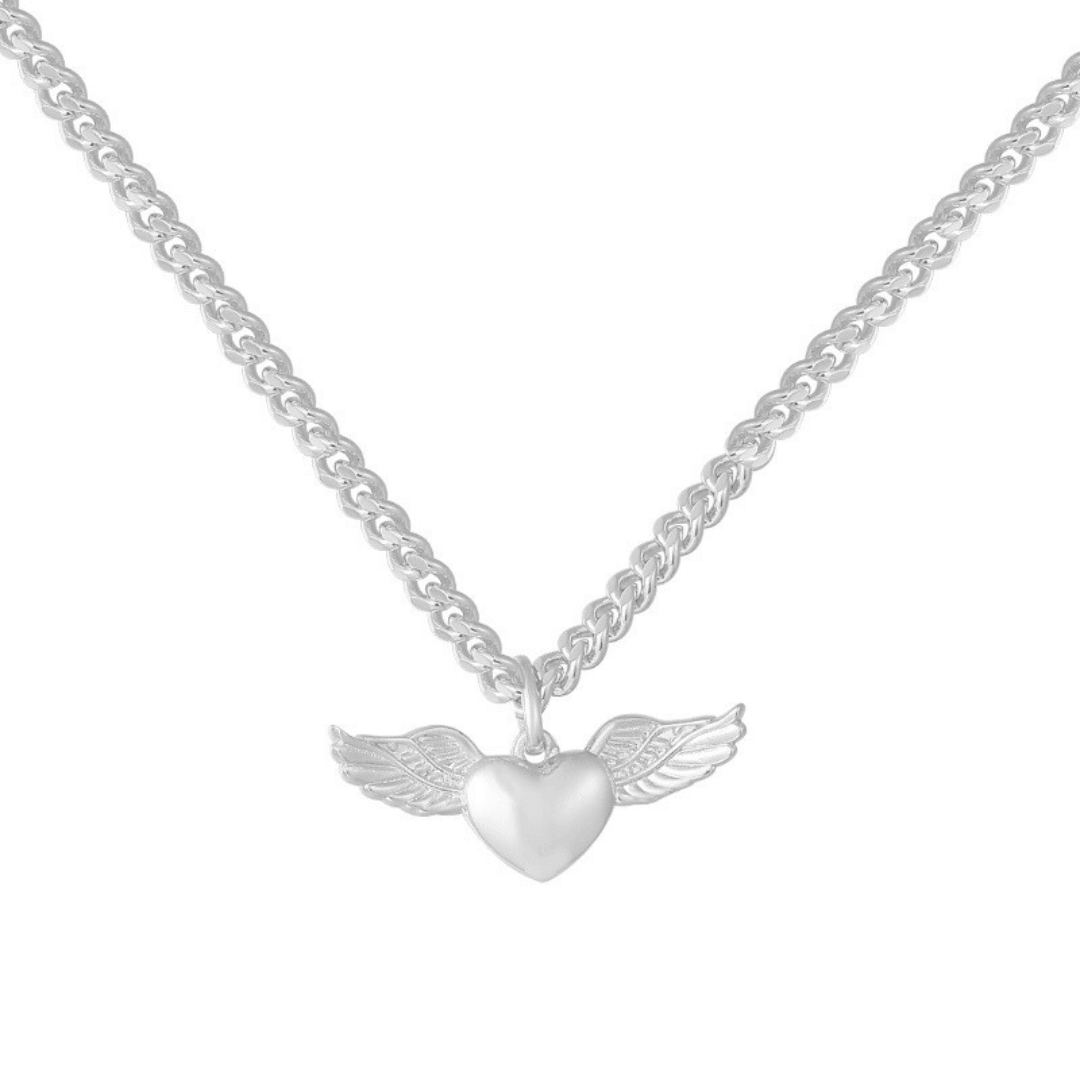 Evry Jewels Wings of Love Necklace