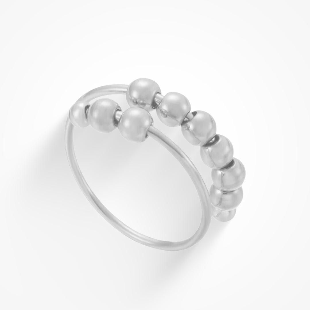 Evry Jewels Adjustable Anxiety Fidget Ring