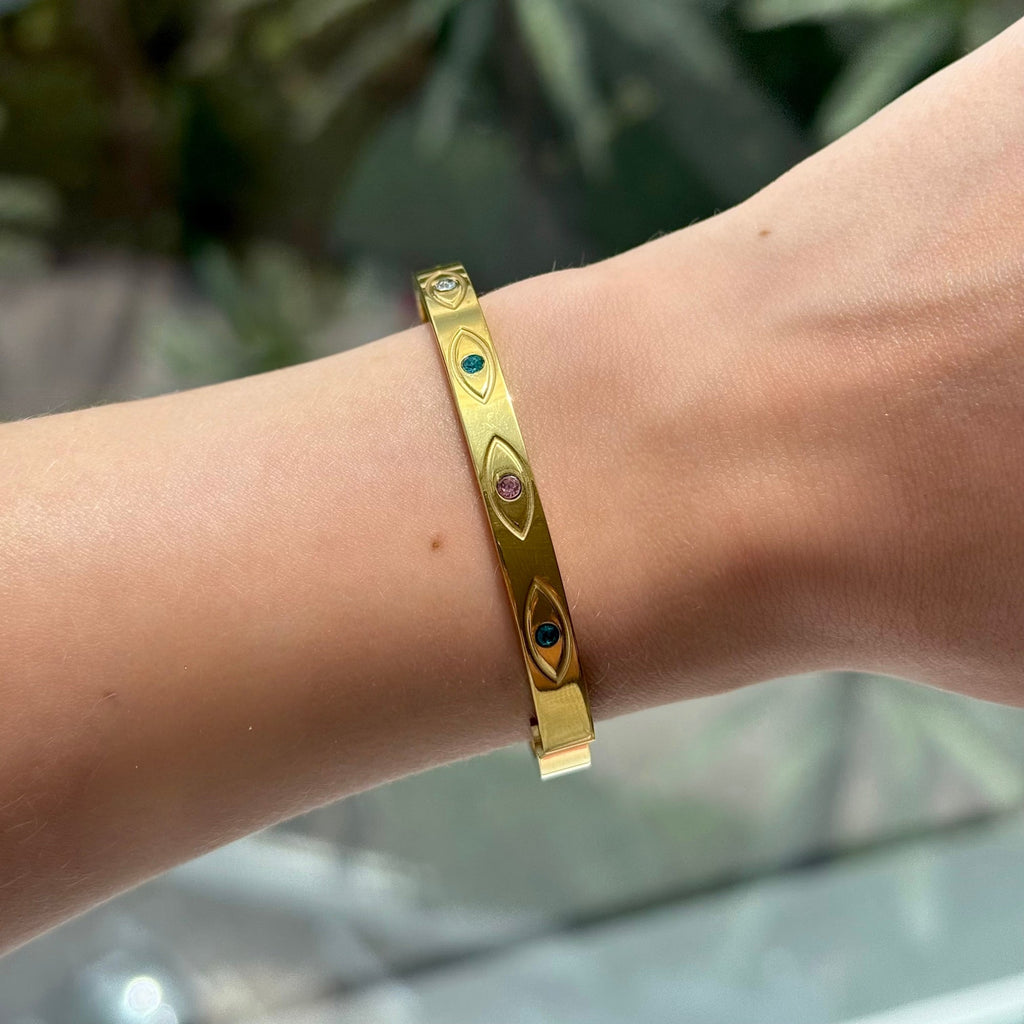 Evry Jewels All Eyes On Me Bangle