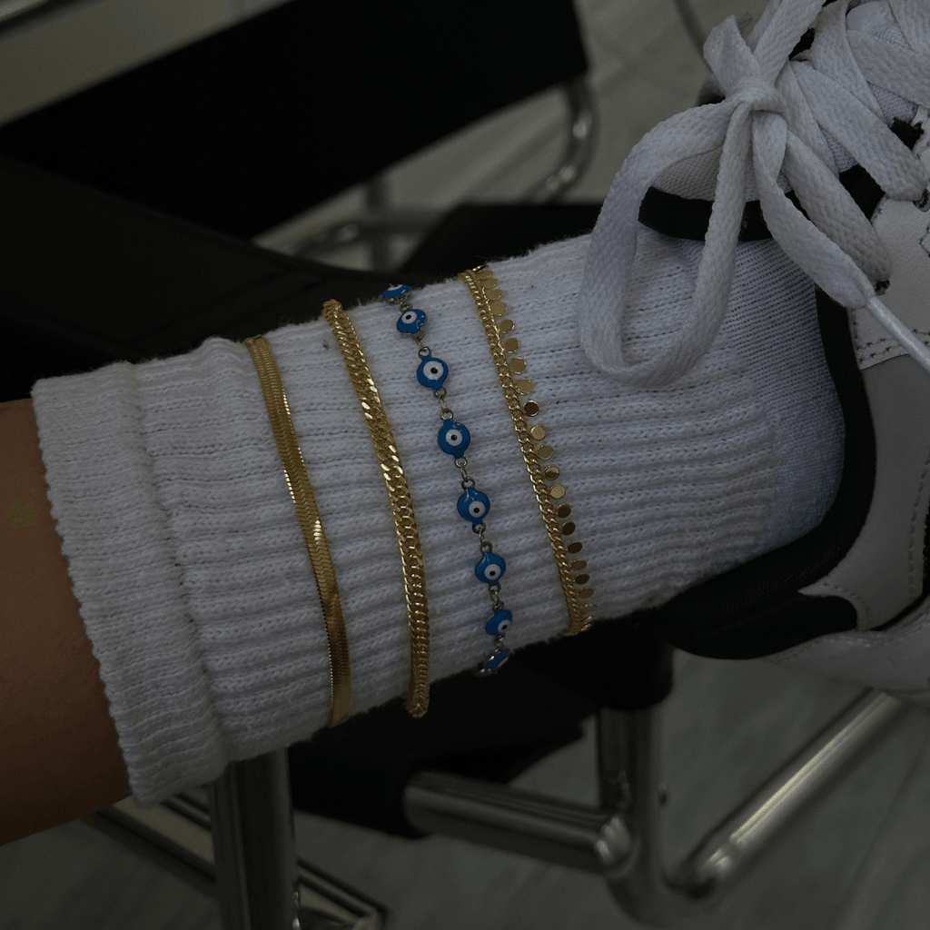 Evry Jewels Nazar Anklet