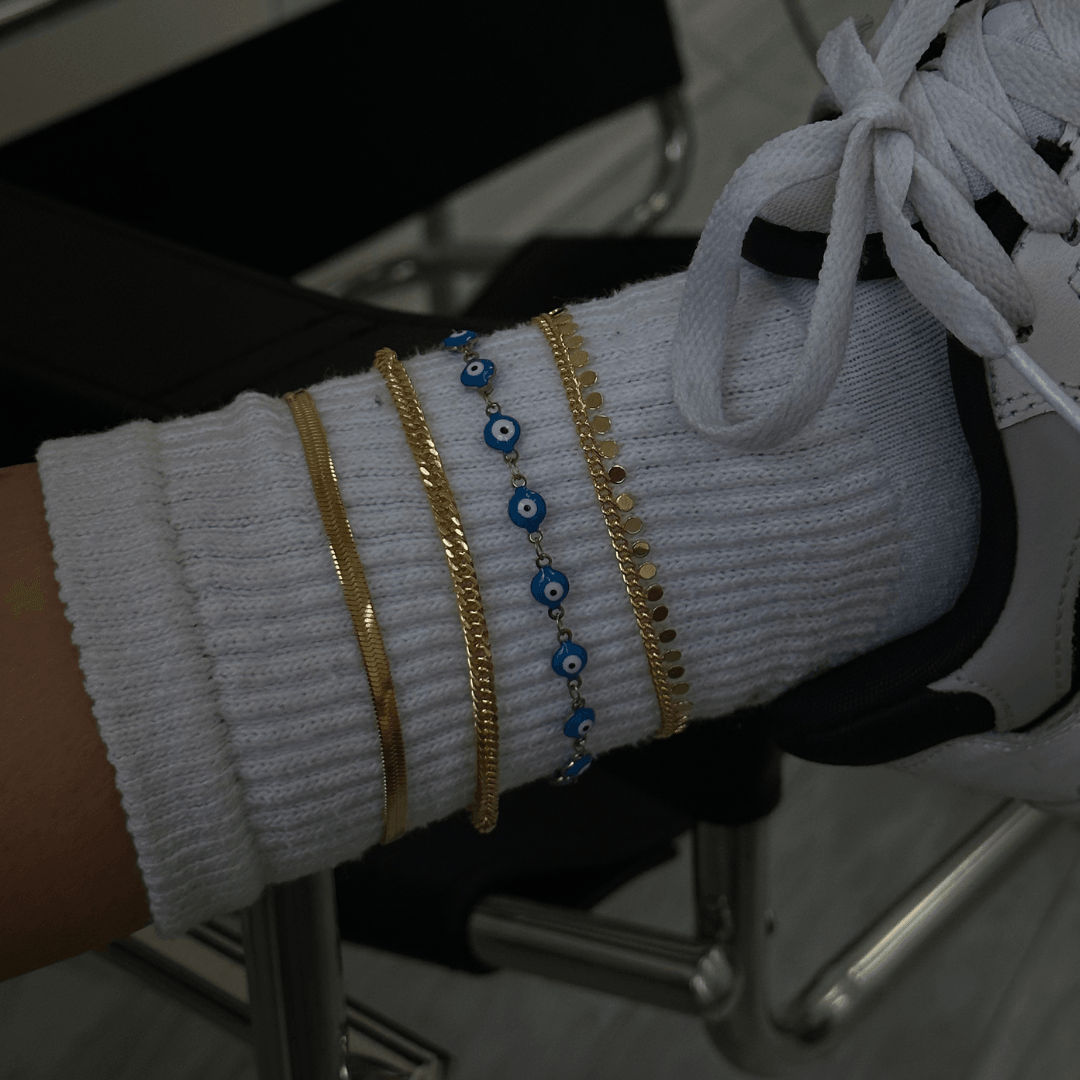 Evry Jewels Nazar Anklet