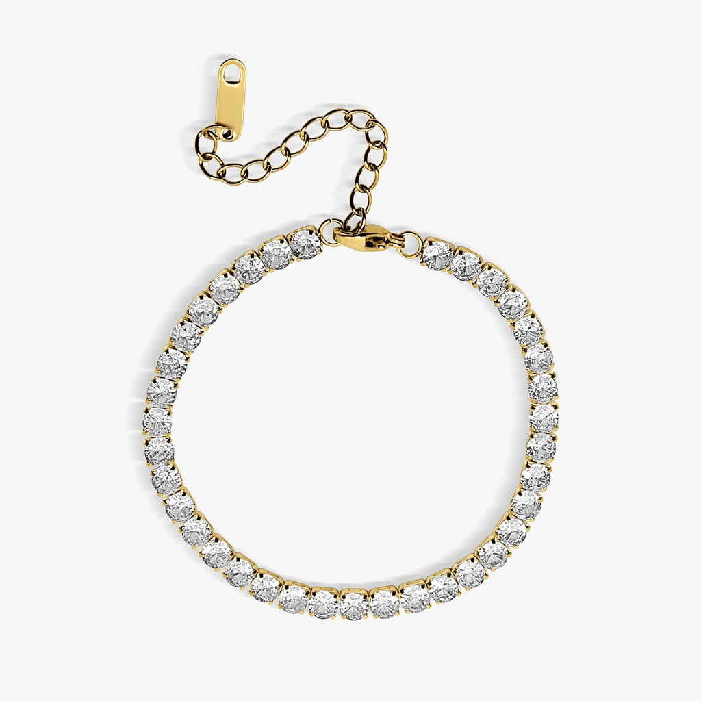 Evry Jewels Champagne Tennis Bracelet